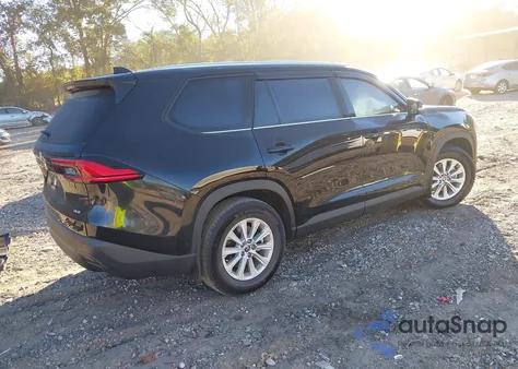 2024 Toyota Grand Highlander Xle z USA, uszkodzony, nr VIN 5TDAAAA55RS007781